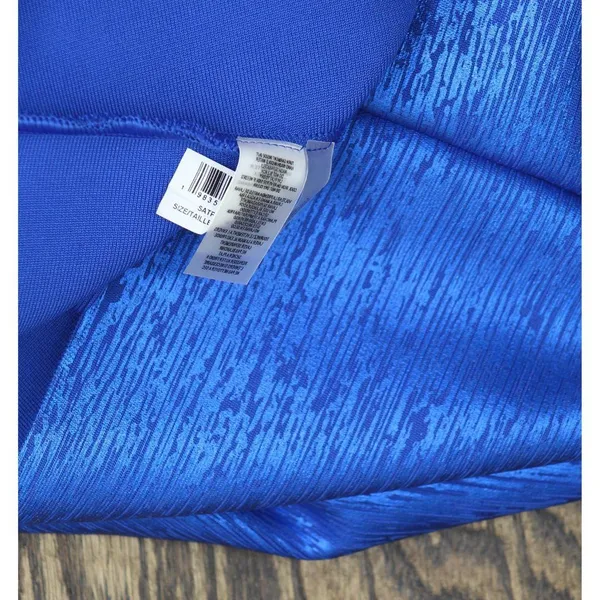 NWT Siena Sleeveless Foiled Bandage Bodycon Knit Mini Dress Saphire Blue 14 - Image 9