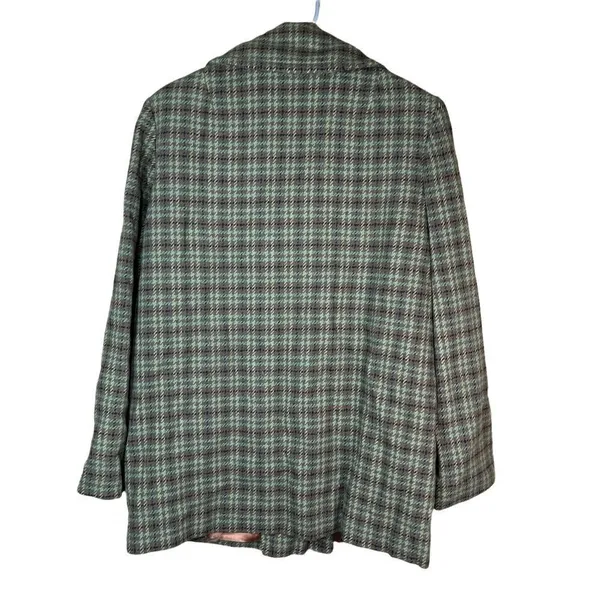 ‎Vintage Pendleton 100% Wool plaid coat - Image 6
