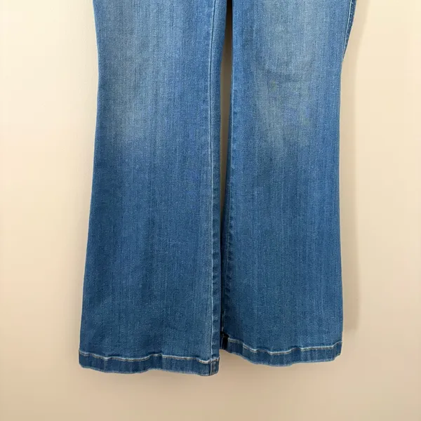 SPANX SPANXshape EveryWear Pull‎ On Flare Jeans Vintage Indigo Size Large - Image 8