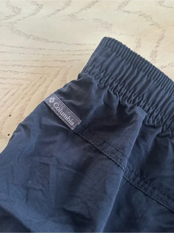 Columbia Women's Sandy River Black Nylon Hiking Shorts Pockets Size M - Image 4