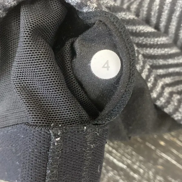 Lululemon Black & Gray Striped Sleeveless Athletic Sport Tank Top 4 - Image 7