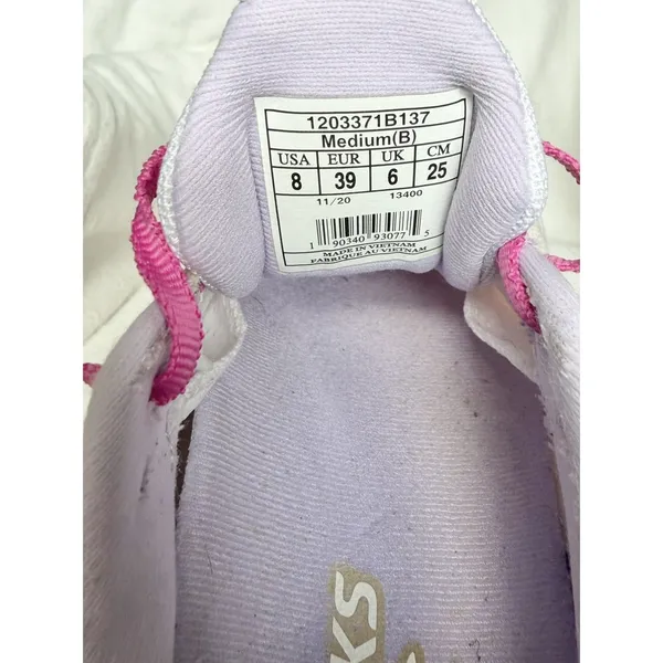 Brooks Revel 4 Women's Unity Running Shoes Sneakers Size 8 US White Pink Violet - Image 9
