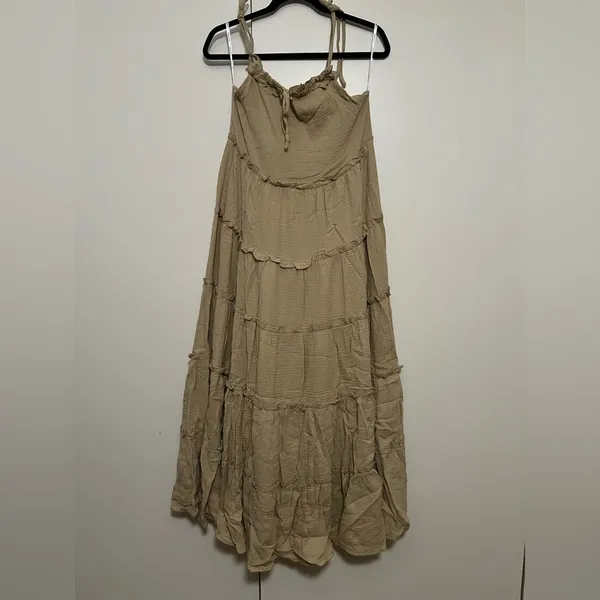 Anthropologie / Charlie Holiday Senorita Maxi Dress | Size 2 Boho coastal‎ - Image 5
