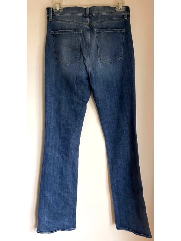J Brand Distressed Bootcut Blue Jeans Size 28 x 34 - Image 2