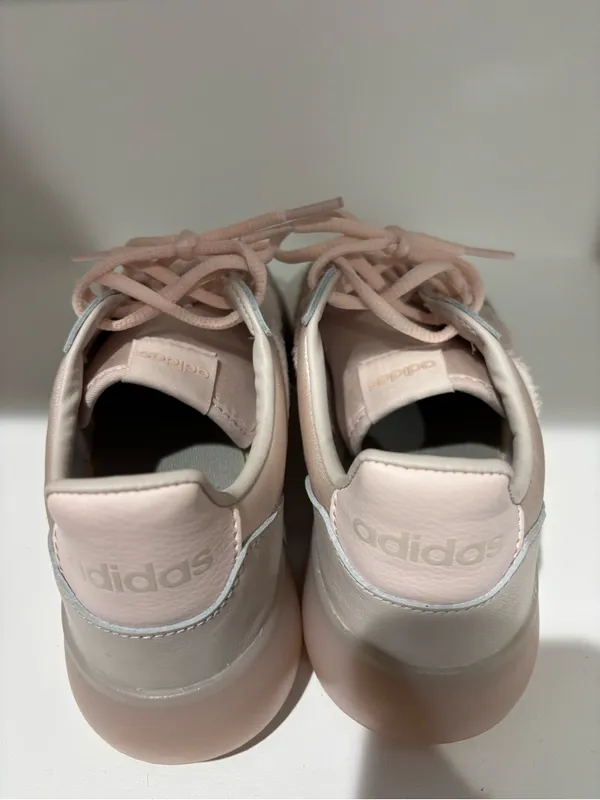 ADIDAS Women's Light Pink Low-Top Sneakers - Image 3