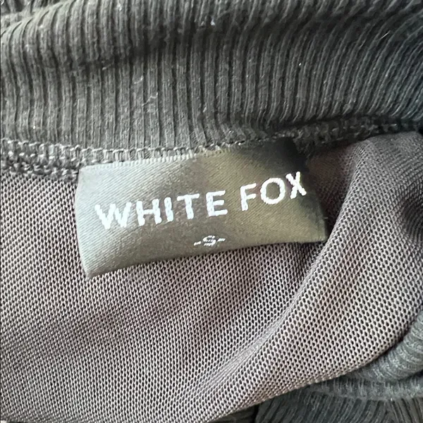 Whitefox Break The Rules Black Mini Dress Ling Sleeve Small - Image 5