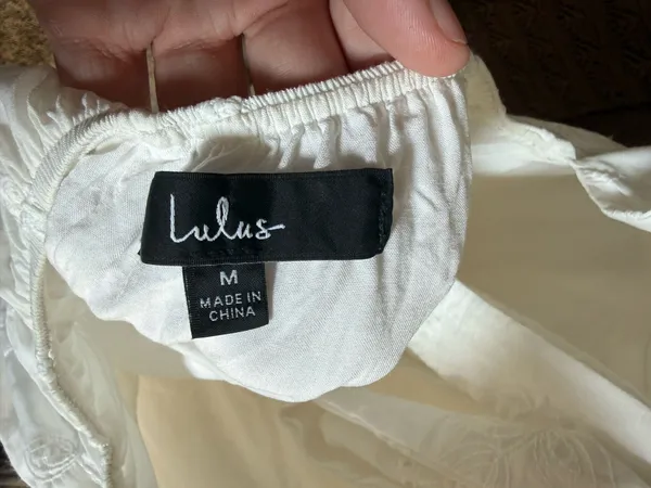 Lulus White Mini Dress - Image 4