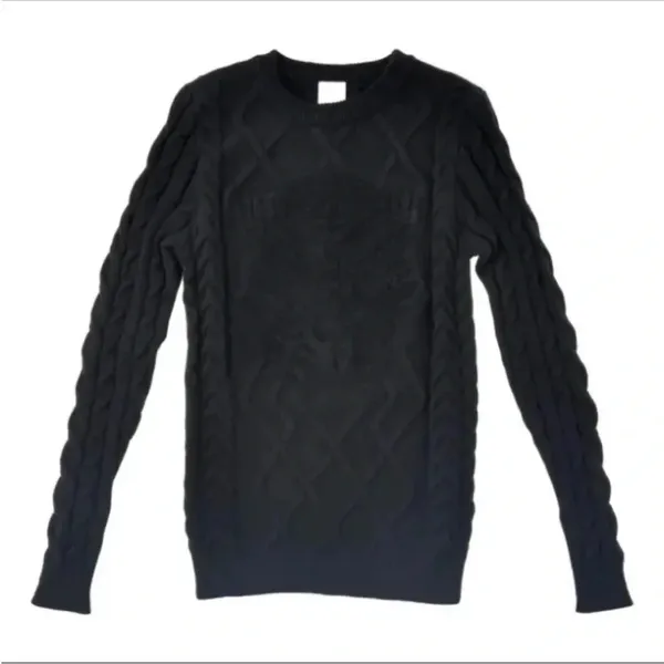 Disney Parks x Marvel Avengers Black Panther‎ Cable Knit Sweater | Size S - Image 5
