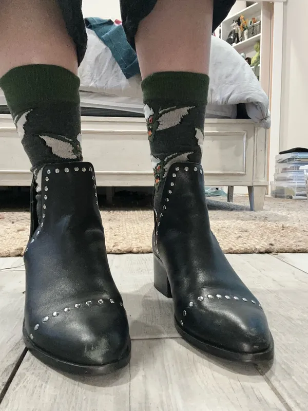 Steve Madden Booties Black Leather - Image 8