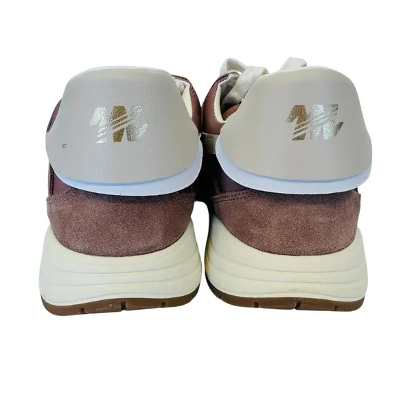 Steve Madden Women's Blume Mixed Media Sneaker Mocha‎ Mult Size 9M NWB - Image 5