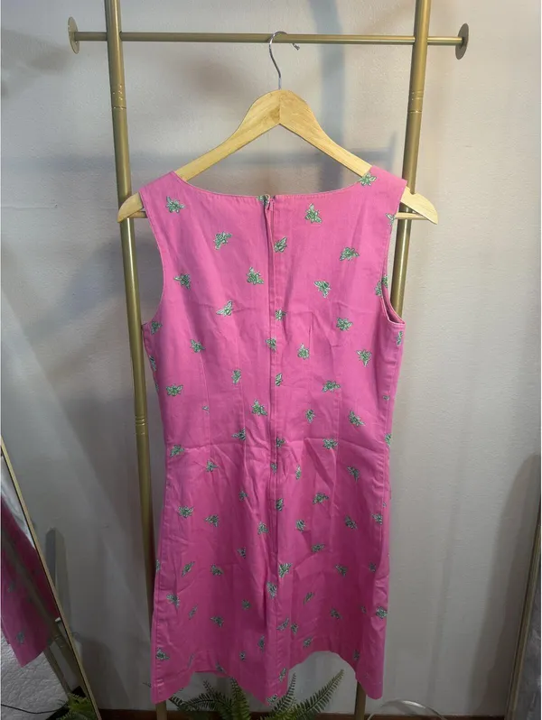 SIZE 8 Vintage Lilly Pulitzer dress bee full lining women 18 - Image 5