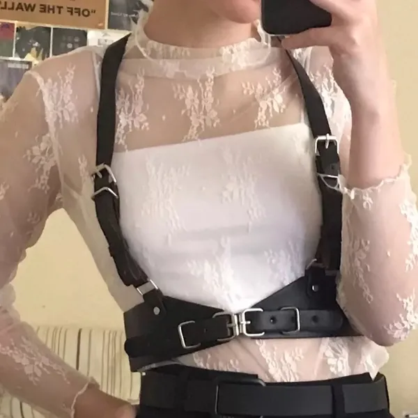 Harness New Black Underbust Suspender - Image 5