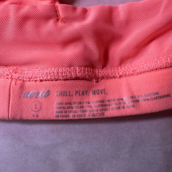 Aerie Vibrant Pink Sports Bra - Image 5