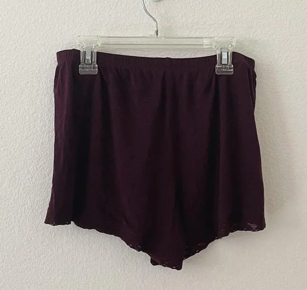 Tommy John maroon soft shorts - Image 2