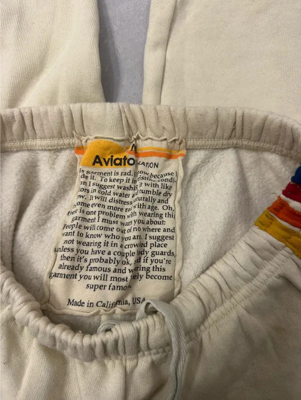 Aviator Nation Sweatpants 5 Stripe - Image 3