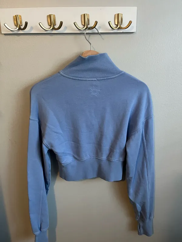 Aerie Cropped Quarter-Zip - Image 2