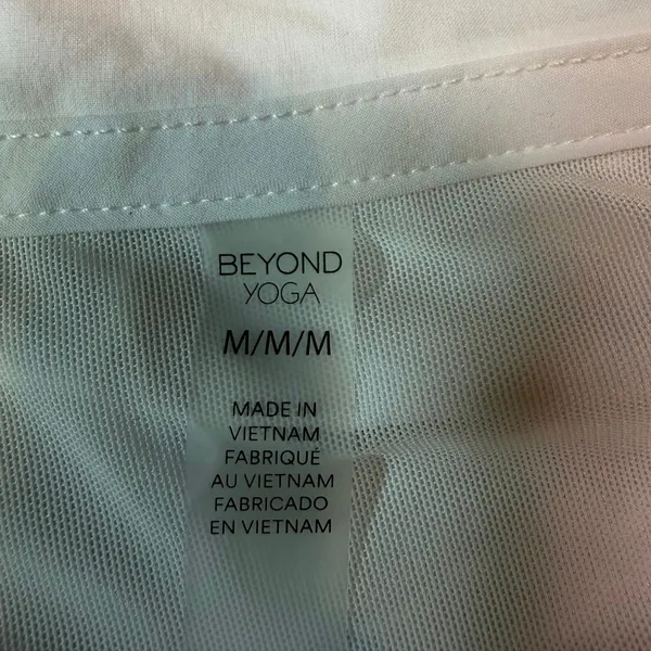 Beyond Yoga Windbreaker Jacket Light Blue and White NEW - Image 6
