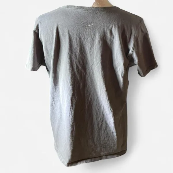 Life is‎ Good Womens Gray Heart Love Graphic T Shirt Tee Size XL - Image 2