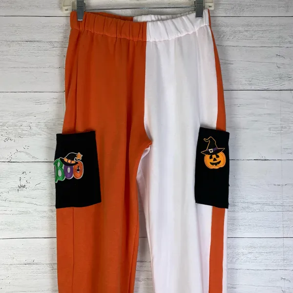 Revolution Dancewear Halloween sweatpant joggers size M juniors - Image 2