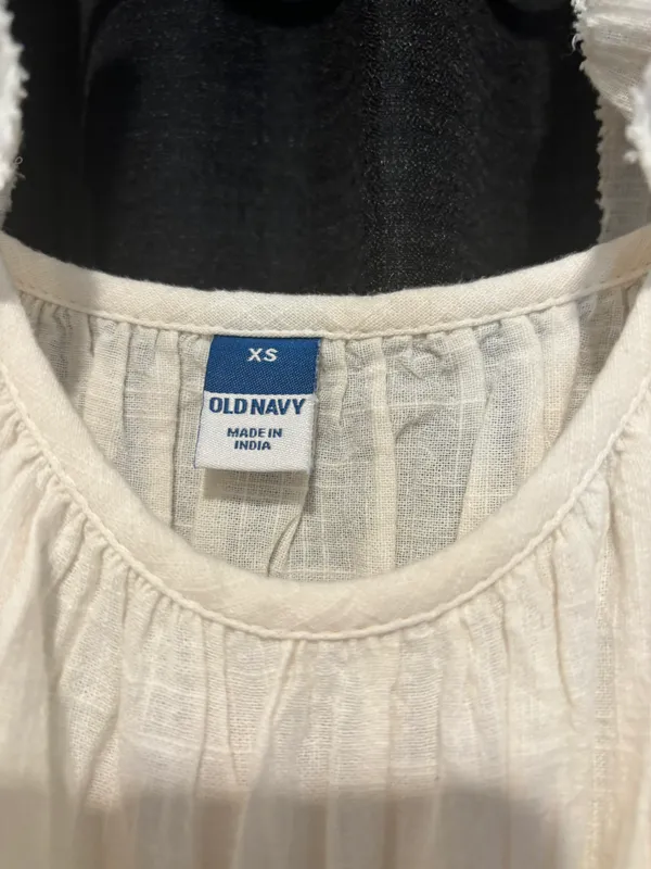 Banana Republic White Eyelet Tanktop - Image 3