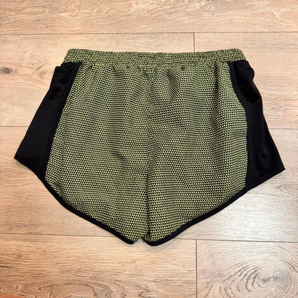 Under Armour Fly By 3" Running‎ Shorts Small S Black Yellow Athletic HeatGear - Image 2
