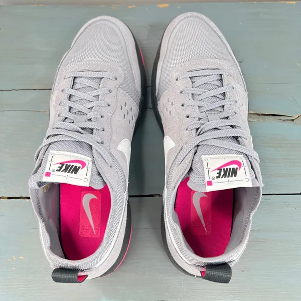 Nike Waffle Debut Wolf Grey Hyper Pink Sneakers FZ3863-005 Womens 10 - Image 6