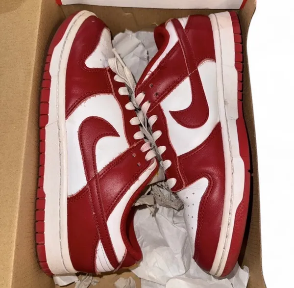 Nike Dunk Low Men’s Red Size 7.5 - Image 7