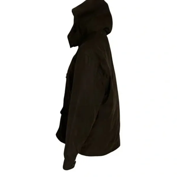 London Fog Brown Heavy Hooded Coat – Size M - Image 13