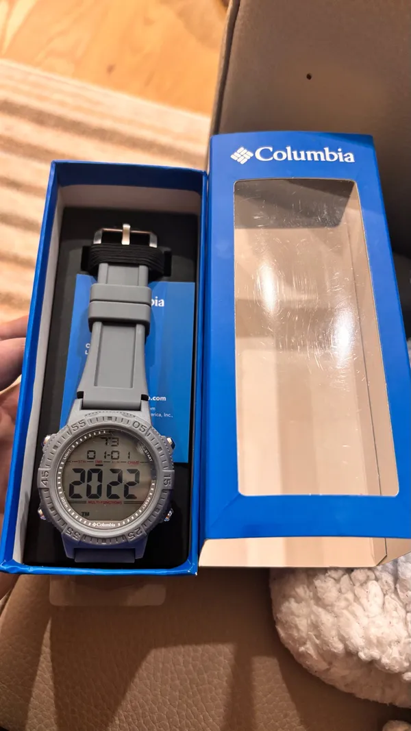 COLUMBIA WATCH PEAK PATROL DIGITAL GREY SKU: CSS14-004 Guaranteed authentic - Image 6