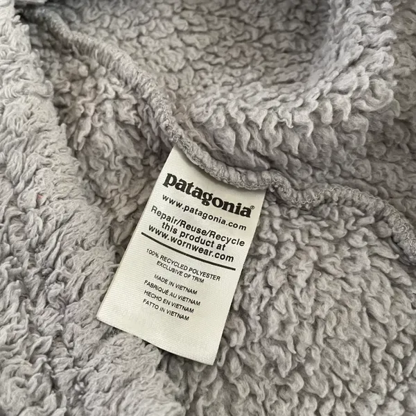 Los Gatos 1/4 Zip Jacket Quarter Zip Fleece Pullover Size Medium Grey - Image 6
