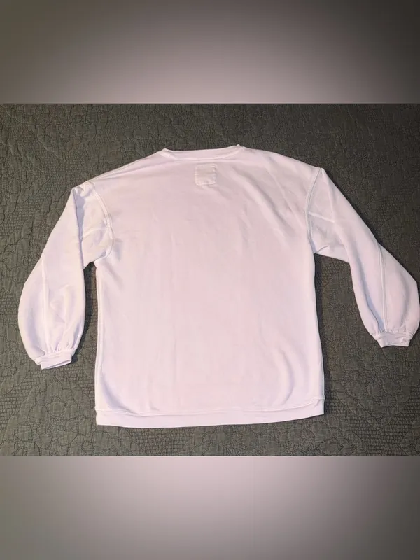 aerie Lavender Crewneck Sweatshirt - Image 4