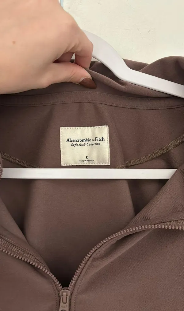 Abercrombie Quarter Zip Jacket - Image 2