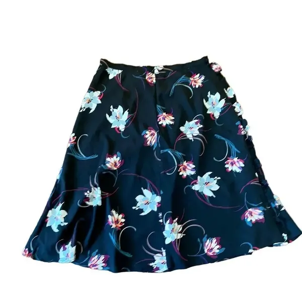 Anthropologie w5 Lillium floral ruffle detail skirt medium - Image 9