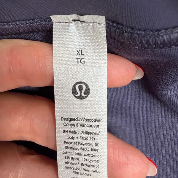 lululemon XL Scuba High Rise Mini Skirt Velvet Nightfall Purple Nulu W8AL9S - Image 8