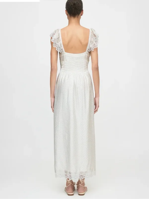 NWT Hill House White Beckham Dress Size Large - Image 2