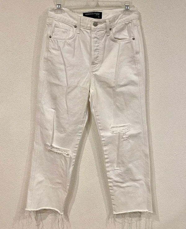 Veronica Beard Blake Crop Classic Straight Size 27 EUC - Image 2