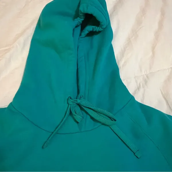 The North Face womens hoodie. Color:Teal Size:Small - Image 5