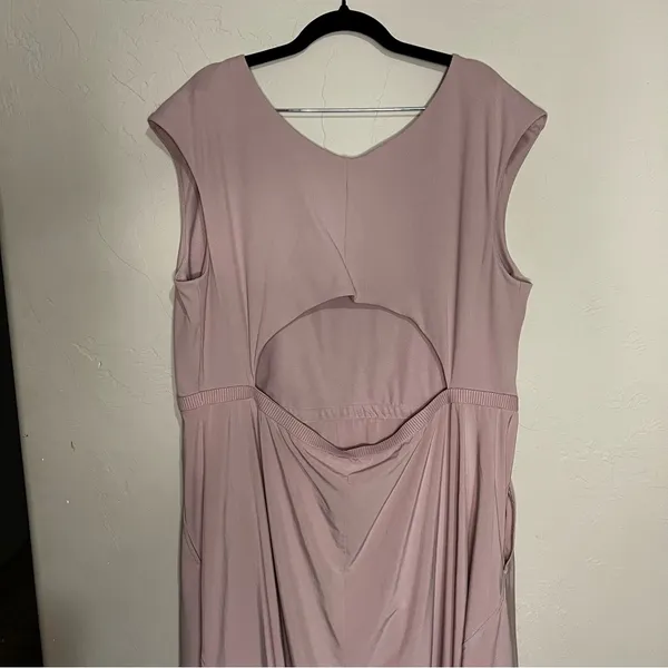 Athleta Ryder Smoked Mauve Cap Sleeve Midi‎ Dress - Image 10
