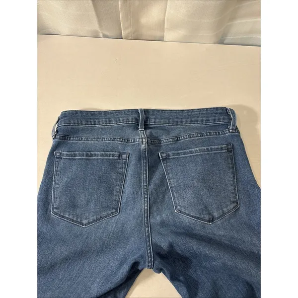 Old Navy Wow Bootcut Jeans Women Size 12 Blue Medium Wash Mid Rise Stretch Denim - Image 7