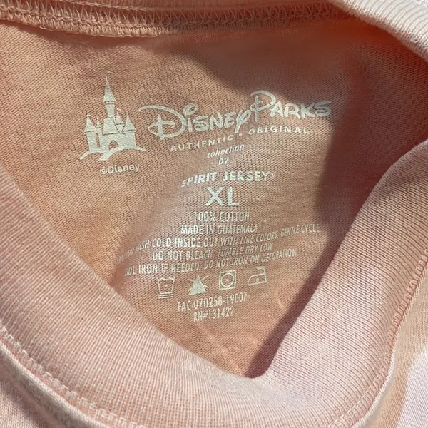 Disney Parks 2019 EPCOT Flower and Garden peach Spirit Jersey - Image 6