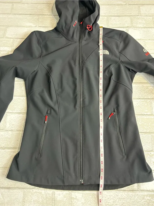 The North Face Summit Series Womans Black Jacket with Hood - Image 9