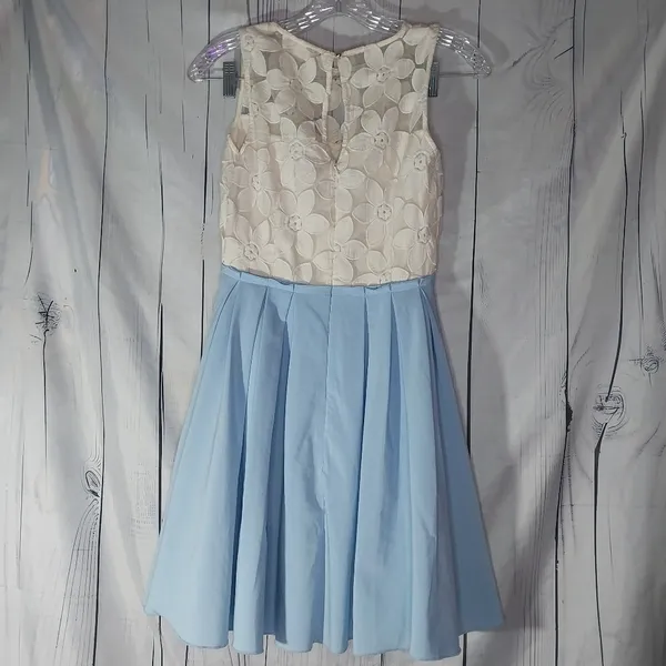 Alter'd State Lucille Eyelet Lace Cottagecore Fit And Flair Pleated Dress Size S - Image 8
