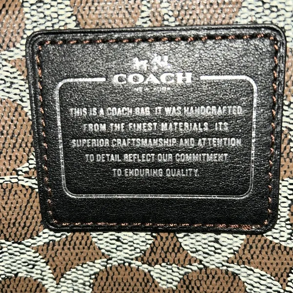 Coach F33504 Signature Taxi Zip Top Tote - Image 2