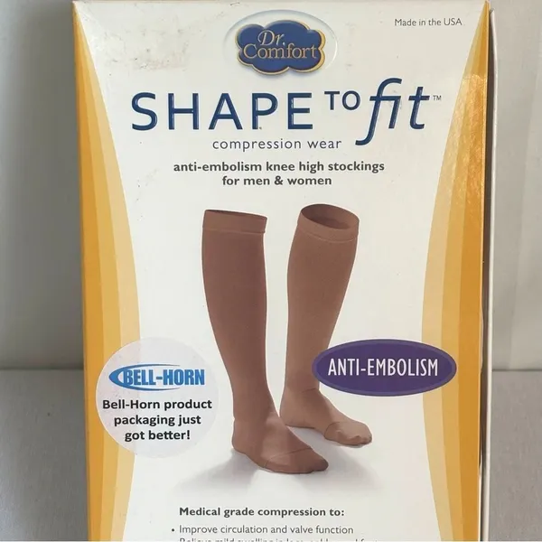 Dr. Comfort Anti-Embolism Compression Stockings White Size XL NWT - Image 2