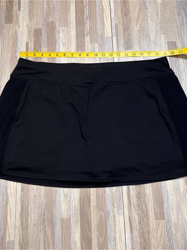 Xersion Black Mini Athletic Skirt Skort Women’s Size XXL - Image 3