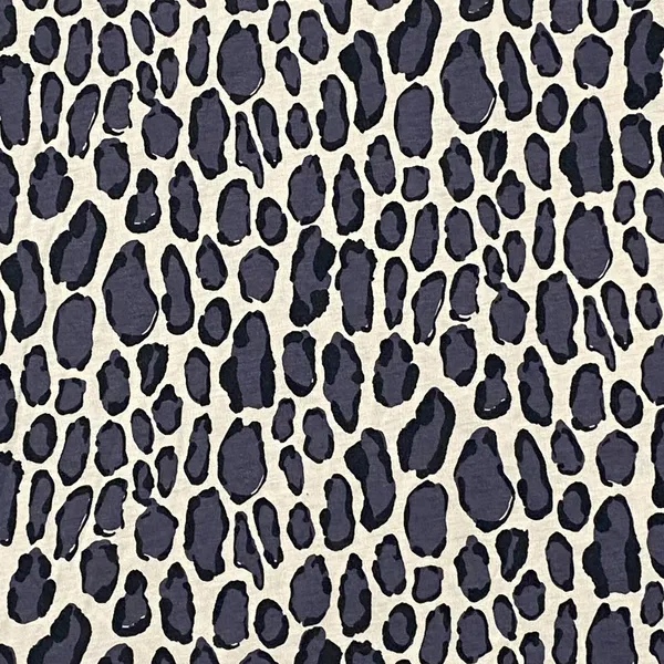Boden Womens 4 Gray White Animal Print Tee 3/4 Sleeve Cotton Lyocell Shirt W0094 - Image 2