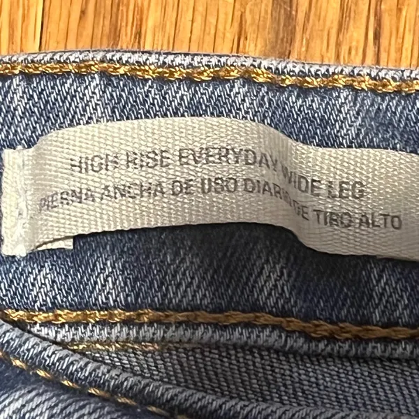 Universal Thread High-Rise Wide-Leg Jeans | Size 12R - Image 5