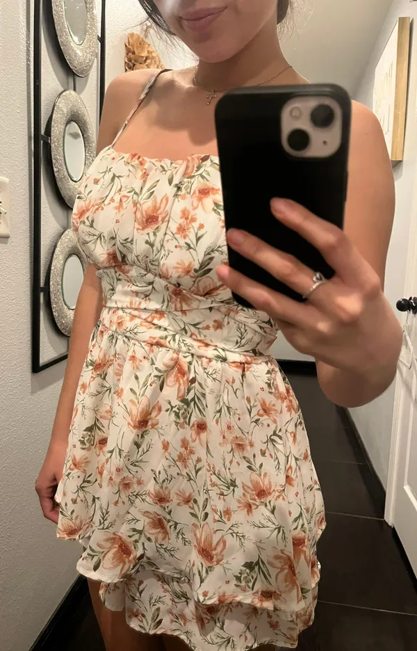 Boutique Floral Romper - Image 3