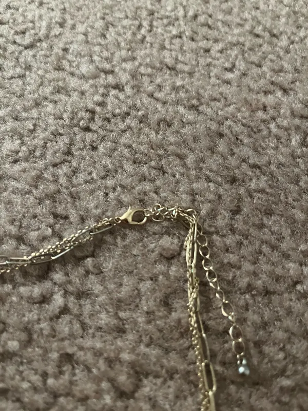 Forever 21 Layered Butterfly Necklace - Image 2