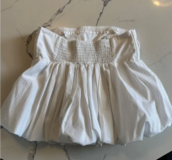 Abercrombie Bubble Hem Tube Top - Image 2